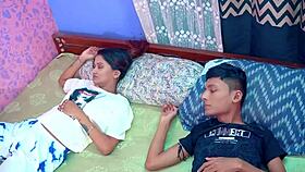 hot indian babe cheats with intense stepbro pounding