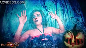 What if your ghostly Halloween milf wife whispers dirty joi while you stroke that monster?