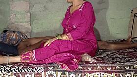 indian wife and friend enjoy intimate homemade bedroom moments