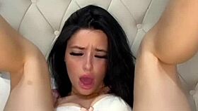 Horny American Coed Student Squirts Orgasm in Intense POV Girlfriend Experience