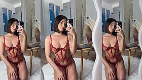 pov solo eve sweet sloppy deepthroats toy like your monster cock