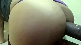 hey sissy, watch this bbc fat dildo destroy your big ass and leave a huge gaping hole?