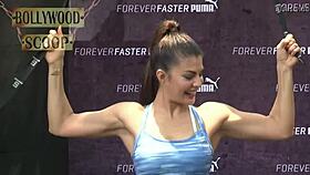 jacqueline fernandez intense workout session 💪