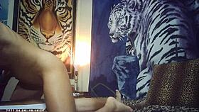 Skinny Glasses Brunette Feels Italian Pound Machine XXX Ride First Time!