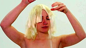 you pathetic hairy bitch, watch me chop off your subby locks while you beg