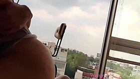 Student rides professor hard until he cums inside for perfect grade