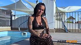 divorced milf lola storm rides young stud rough