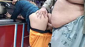 Desi Housewife Takes Anal While Cooking Kitchen