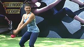 jacqueline fernandez intense workout session 💪