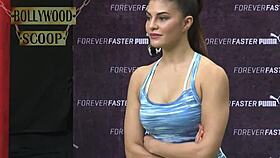 jacqueline fernandez intense workout session 💪