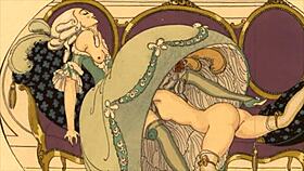 vintage erotic art captures timeless sensual beauty