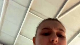 Jucielussie Takes Extreme Double Anal Penetration In Gym