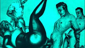vintage erotic art captures timeless sensual beauty