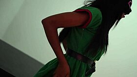 Delicious Brunette Ebony Latina Flashes Her Sexy Ass in Homemade Exhibitionist Fantasy