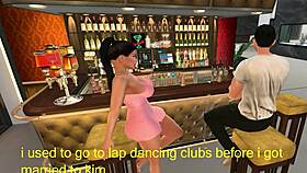 kim's friend gives steamy lap dance teasing husband into cheating frenzy
