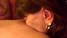 Granny Carmen Devours Cock in Deepthroat Sucking Frenzy