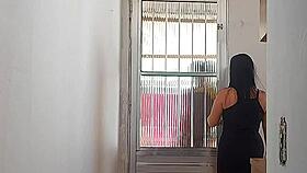 Risky bareback pounding by husband's best friend