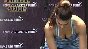 jacqueline fernandez intense workout session 💪