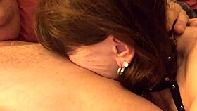 Granny Carmen Devours Cock in Deepthroat Sucking Frenzy