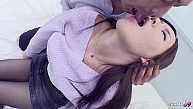 old ugly doctor tricks japanese teen patient into creampie pregnancy fuck