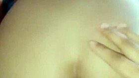 This curvy bitch loves impaling on cock reverse cowgirl style