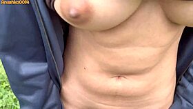 Desi Indian beauty rides cock hard in steamy jungle outdoor quickie