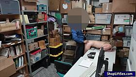 Hey, check out uniformed thief alyssa cole dealing with that perv police officer at work