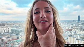 chloe chevalier surrenders gaping ass for manuel ferrara's anal pounding outdoors