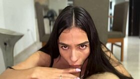 intense deepthroat facefucking leaves young amateur haddy colman craving more cumshots