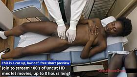 Neighbor's First Gyno Exam Stretches Rina Arem