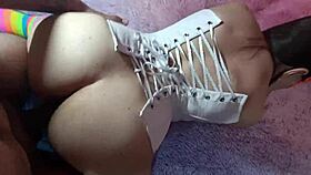 deep anal double penetration for rented latina wife by mature boss for cash