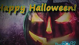 What if your ghostly Halloween milf wife whispers dirty joi while you stroke that monster?