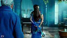 Rani mukharji's sexy indian crossdressing reveals saree panty and visible ass curves