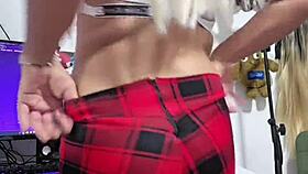 yo this trans hottie rocks those natural tits so good