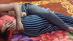 Isn't this juicy desi bhabhi's big tits bounce hot while bf fucks her doggystyle hardcore?