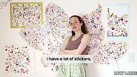 Sticker collection behind the scenes fun