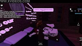amante enjoys intense bbc session with roblox