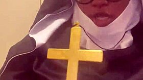 Nun hazelnut on this halloween