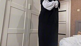 arab milf jasmine teases without panties wet and ready!