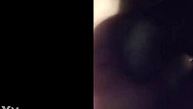 Gorilla style missionary pounding close up