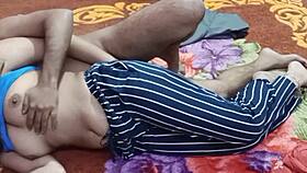 Isn't this juicy desi bhabhi's big tits bounce hot while bf fucks her doggystyle hardcore?