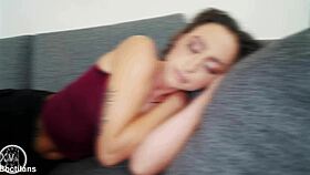 Jessie Belle Enjoys Intense Cuckold Gangbang Action