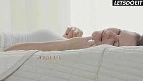 tina kay's perfect pussy has him exploding cum all over her ass