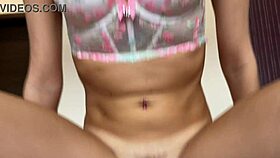fucking with nela decker in front of mirror