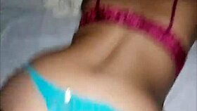 ripped her clothes off and fucked juicy latina ass post party