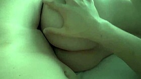 Best morning ever with big natural tits roommate