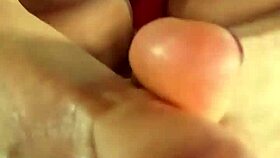 latina milf gets foot fucked in motel