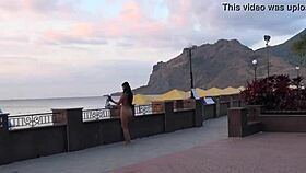 nude stroll in public for naughty thrill