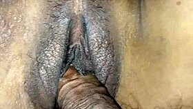 he penetrates the pretty student's tight shaved wet pussy deeply
