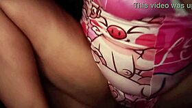 Hard fucking with bull in cuckold pajama